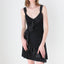 Y2K Bettina Liano Wool & Silk Sassy Black Mini