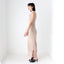 Y2K 'Invisible' Sexy Minimal Asymmetric Slip Cocktail Dress