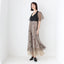 Stunning 70s Trippy Optical Strobe Voluminous Halter Dress