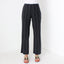 Y2K Versace Pinstripe Cotton Relaxed Leg Cropped Trousers