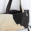 90s Genuine Cow Hide Hand Crafted Large Leather Tote Bag