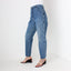 90s Classic 'Mondi' Vintage Medium Blue Stonewash Denim Jeans - Made in Italy
