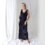 90s PURE SILK VELVET Floral Burnout Bias Cut Cowl Neck Gown