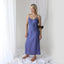 90s Pure Silk Bias Cut Slip Dress in Lilac