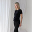 90s Silk Velvet Paisley Burnout Bias Cut Tee