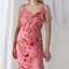 Y2K PURE SILK Asymmetric Velvet Burnout Galliano/Dior Vibe Dress
