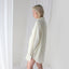 Heavenly 90s Pure Silk Cream Oversized Shirt