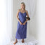 90s Pure Silk Bias Cut Slip Dress in Lilac