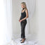 90s Enchanted Forest PURE SILK VELVET Floral Burnout Bias Cut Gown