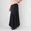 90s Minimal Slinky Stretch Maxi / Midi Skirt