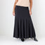 90s Minimal Slinky Stretch Maxi / Midi Skirt