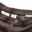 80s VALENTINO Vintage Pure Wool Relaxed Chocolate Trousers