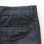 2000s PRADA Minimal Black Slim Trousers w/ Metallic Sheen