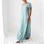 90s CALVIN KLEIN Mint Green Silk Minimal Gown