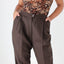 80s VALENTINO Vintage Pure Wool Relaxed Chocolate Trousers