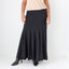 90s Minimal Slinky Stretch Maxi / Midi Skirt