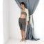 MADE IN ITALY 2000s Golden Stretch Bolero / Sleeve Shrug