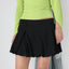 MADE IN ITALY 2000s Bubble Hem Mini Skirt