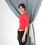 MADE IN ITALY 90s Fitted Glitter Mesh Top