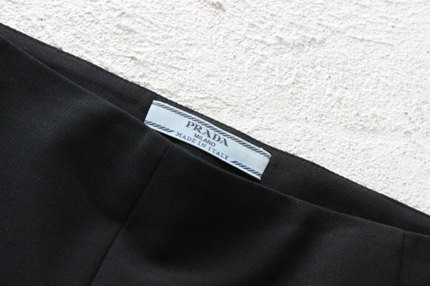 MADE IN ITALY 2000s Prada Minimal Trousers