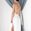 MADE IN ITALY 2000s Slinky Halter Beach Cover Up
