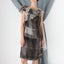 MADE IN ITALY 2000s Marni Wool / Mohair / Silk Abstract Ruffle Dress