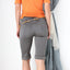 MADE IN ITALY 2000s PRADA Grey Fitted Shorts