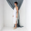 MADE IN ITALY 2000s Slinky Halter Beach Cover Up