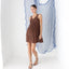MADE IN GREECE 90s Cotton Gauze Trapeze Mini Dress