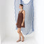 MADE IN GREECE 90s Cotton Gauze Trapeze Mini Dress