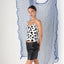 FOUND IN GREECE Y2K Deadstock Python Look Mini Skirt