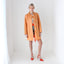 80s Bill Blass Vinyl Coated Cotton Trench Coat