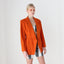 80s Pure New Wool Vibrant Tailored Blazer