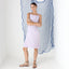 FOUND IN GREECE Y2K Pastel Square Neck A Line Dress