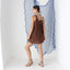 MADE IN GREECE 90s Cotton Gauze Trapeze Mini Dress
