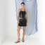 FOUND IN GREECE Y2K Deadstock Python Look Mini Skirt