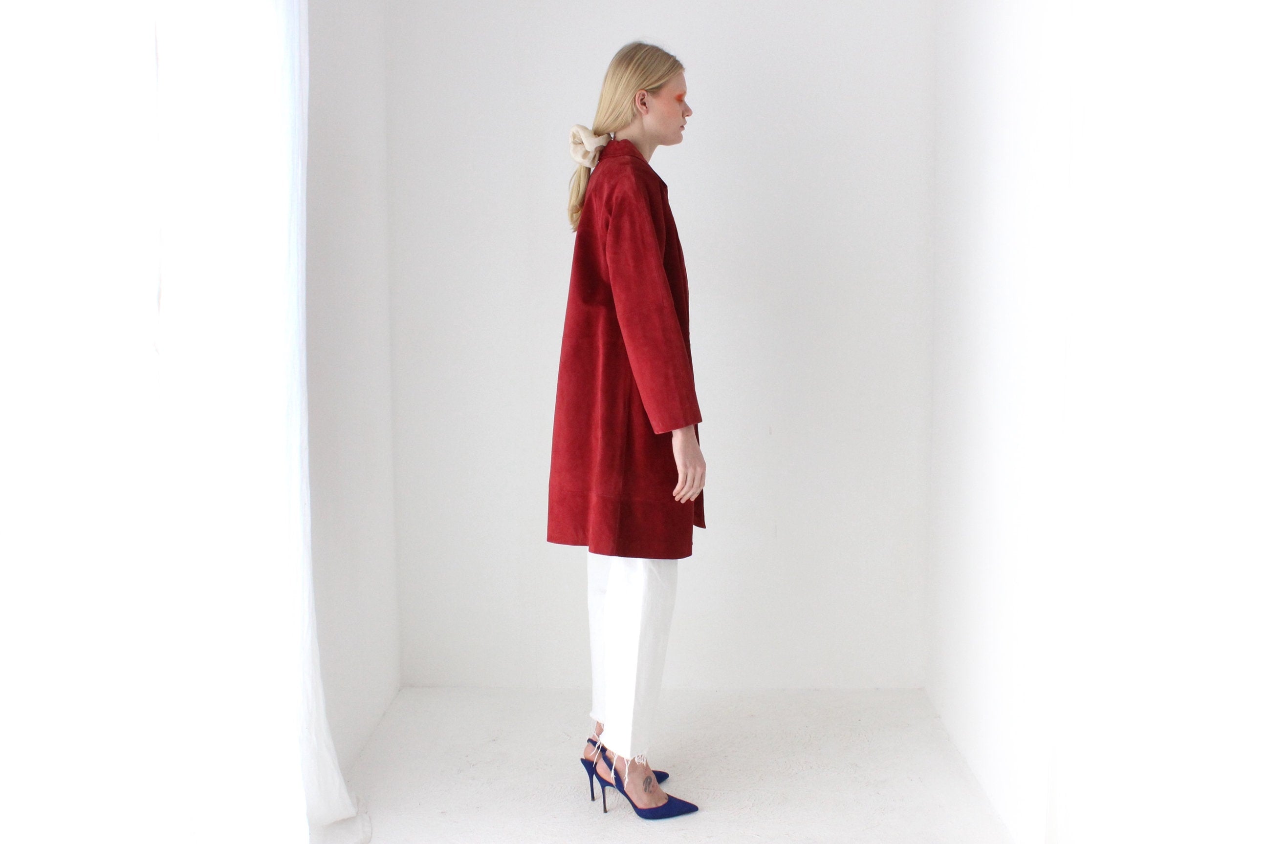 A line swing coat best sale