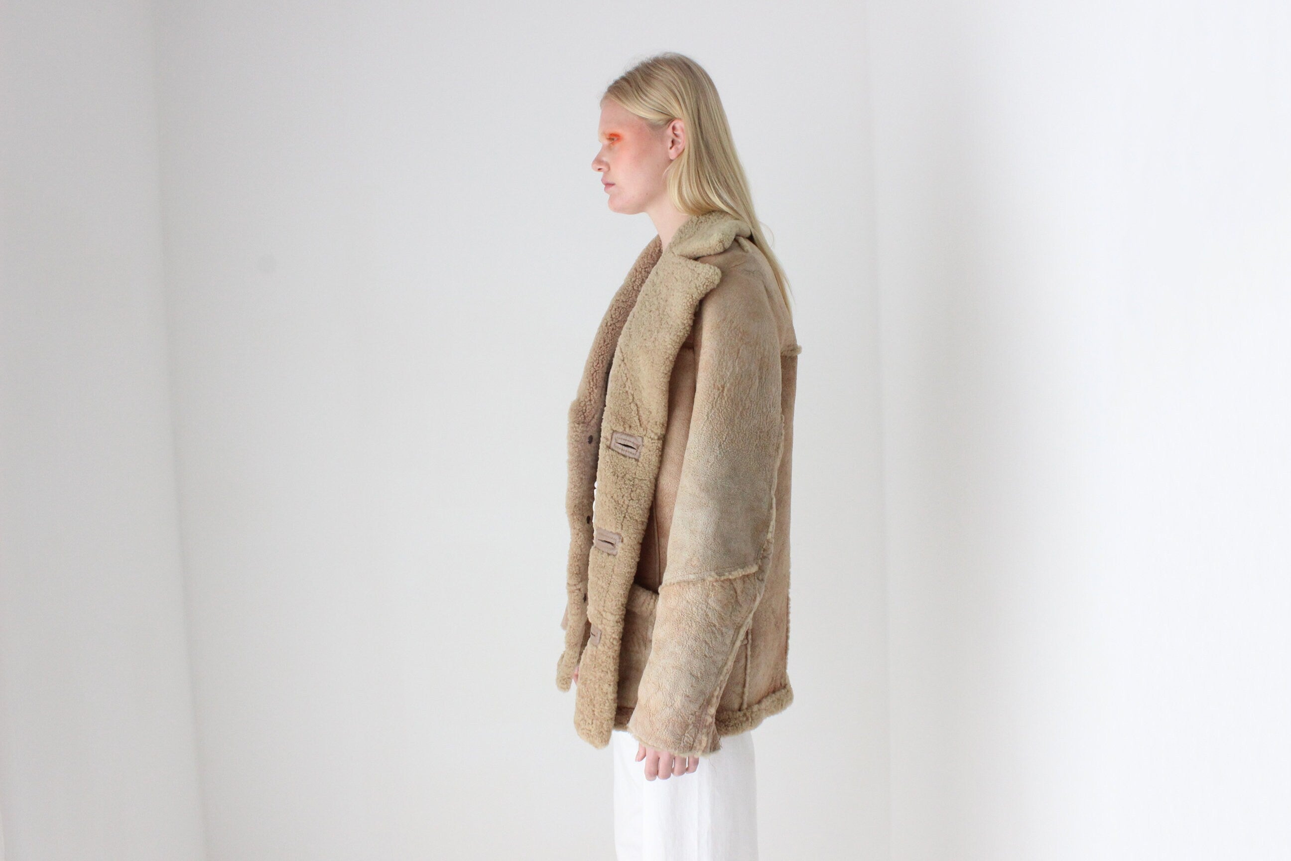 1970s Genuine Australian Shearling Sheepskin Jacket