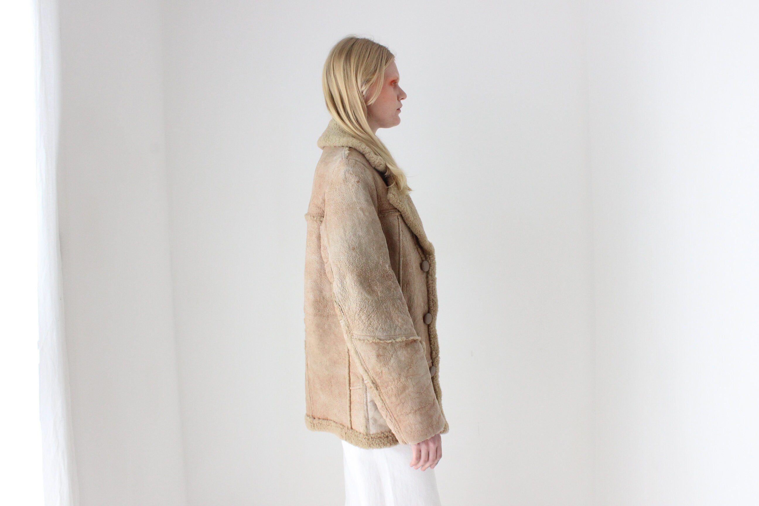 1970s Genuine Australian Shearling Sheepskin Jacket