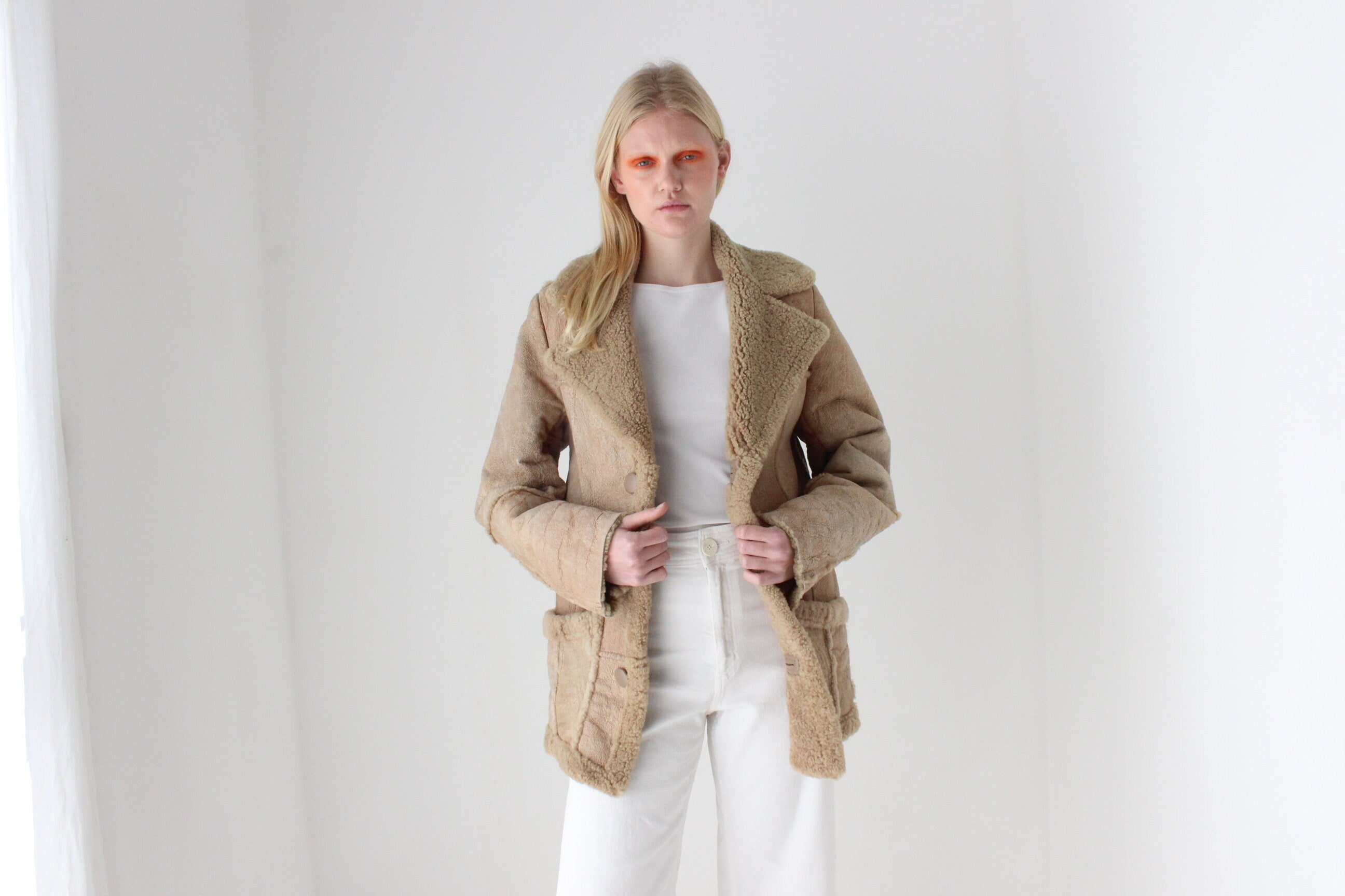 1970s Genuine Australian Shearling Sheepskin Jacket