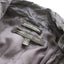 Y2K Designer Carmen Marc Valvo Deep Purple Metallic Crinkle Cropped Jacket