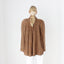 80s Designer Leopard Print Suede Luxury Swing Coat