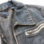 Y2K G-STAR RAW Cropped Denim Zip Up Moto Jacket