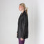 90s Jacqueline Farrer Lambskin Leather Classic Button Up Coat