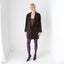 90s Chocolate Wool & Cashmere Blend Coat