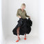 80s 'Oblique' Australian Made Lurex & Taffeta Puff Dress