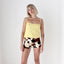 Hand Made 'Nevada Clothing' Fluffy Cow Print Hotpants