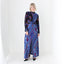70s Handmade Paisley Dress w/ Experimental Shawl Detail