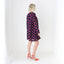 80s Purple Polka Dot Jacket & Dress Matching Set