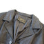 90s Oversized & Soft Boxy Leather Button Up Jacket by Siricco